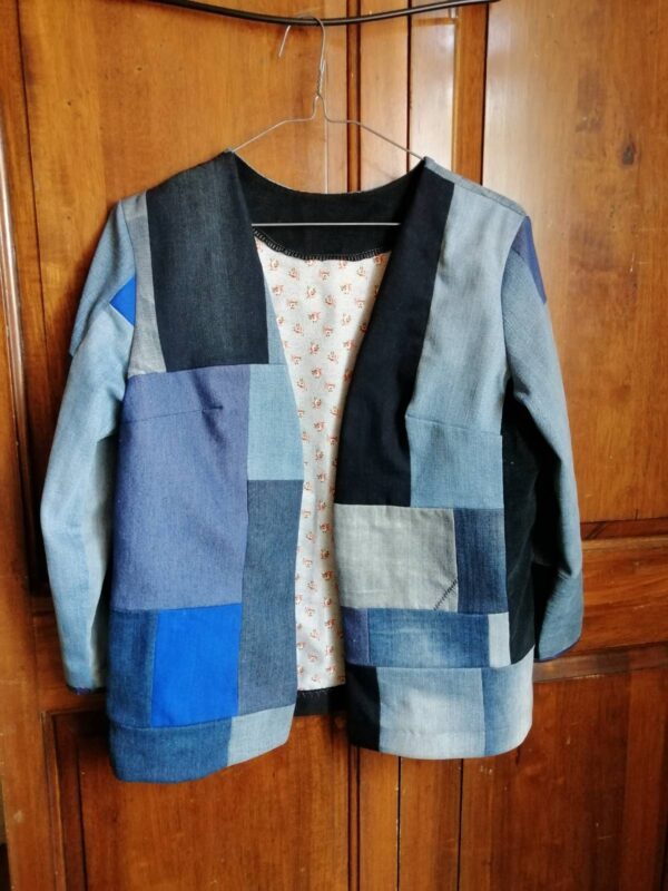 Chaqueta de Quilt de Lona